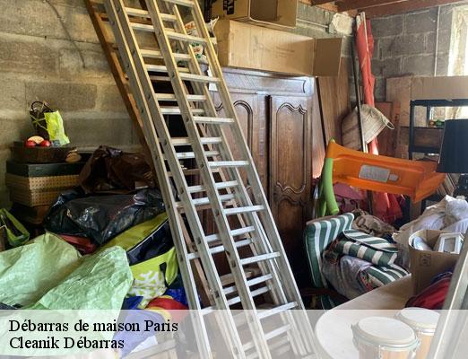 Débarras de maison 75 Paris  Cleanik Débarras