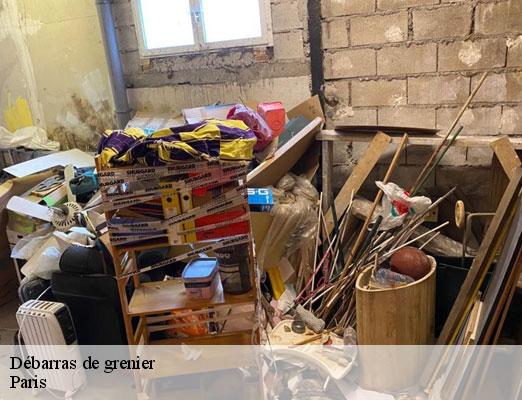 Débarras de grenier 75 Paris  Cleanik Débarras