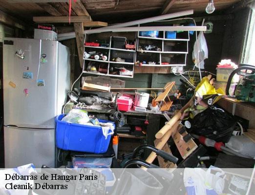 Débarras de Hangar 75 Paris  Cleanik Débarras