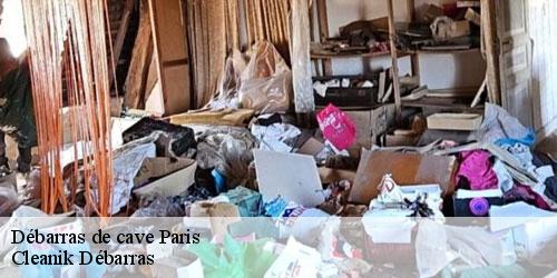 Débarras de cave  paris-75000 Cleanik Débarras