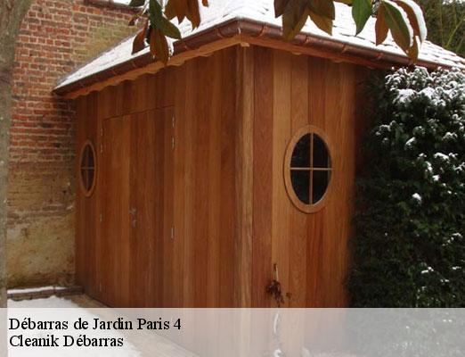Débarras de Jardin  paris-4-75004 Cleanik Débarras