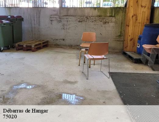 Débarras de Hangar  paris-20-75020 Cleanik Débarras