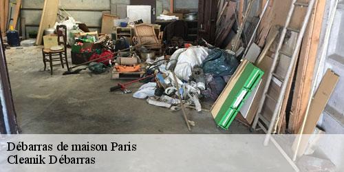 Débarras de maison paris-75000 Cleanik Débarras
