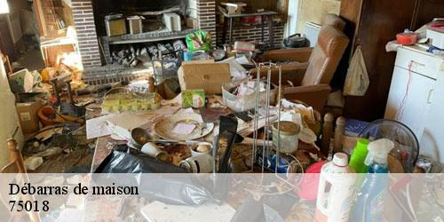 Débarras de maison paris-18-75018 Cleanik Débarras