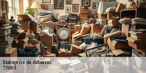 Entreprise de débarras  paris-3-75003 Cleanik Débarras
