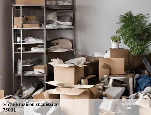 Vidage maison succession  paris-1-75001 Cleanik Débarras