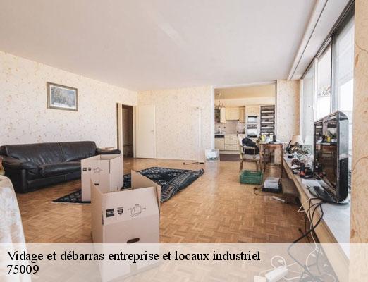 Vidage et débarras entreprise et locaux industriel paris-9-75009 Cleanik Débarras
