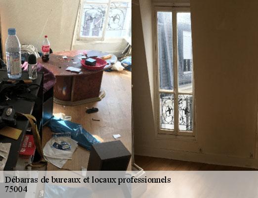 Débarras de bureaux et locaux professionnels   paris-4-75004 Cleanik Débarras